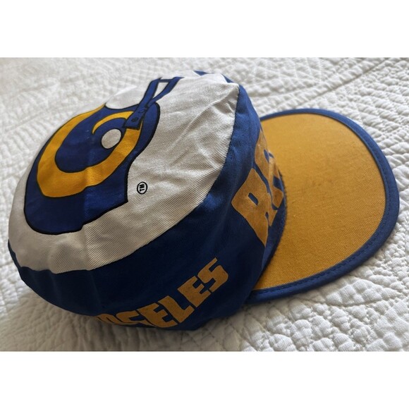 Vintage 1990’s Los Angeles LA Rams Painter's Hat Cap NFL Football RARE - Picture 5 of 10